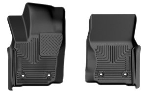 Toyota Tacoma Floor Mats - Front - Husky Liners - WeatherBeater - Black - 2024+